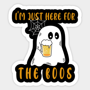 I am just here for the Boos. Sticker